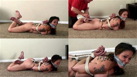 Roped Into Naked Reverse Prayer Hogtied Hell Badman S Bondage Babes Clips Sale