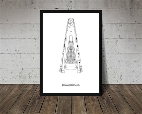 Razorback the Expanse Fan Art - Etsy