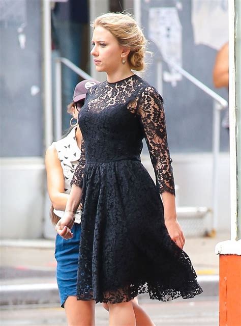 Scarlett Johansson - Filming Dolce and Gabbana Ad in NYC -29 | GotCeleb