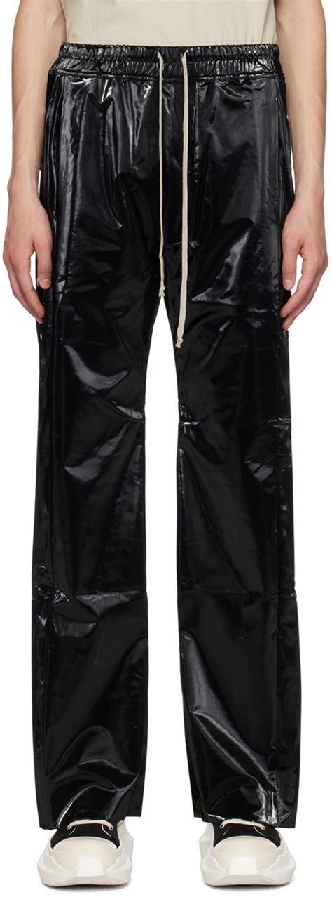 Rick Owens Drkshdw Black Pusher Lounge Pants Ssense