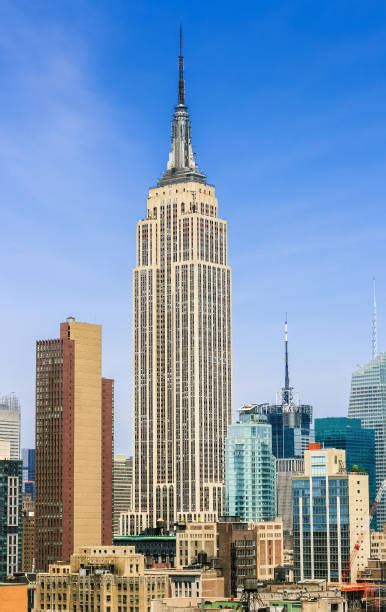 Empire State Building Spire Stock Photos Pictures And Royalty Free