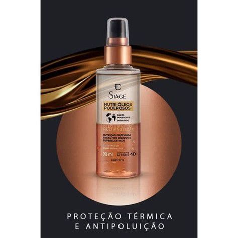 Kit Siàge Nutri Óleos Poderosos Elixir Overnight Óleo Bifásico