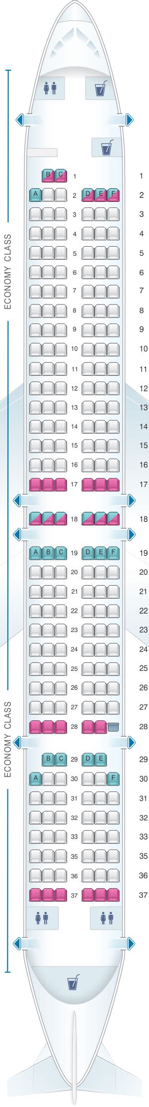 Boeing 737 900 Malindo Air Seat Map Cabinets Matttroy