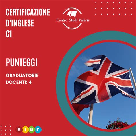 CERTIFICAZIONE DINGLESE C1 Centro Studi Valaris