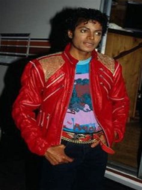 Michael Jackson Beat It Red Jacket