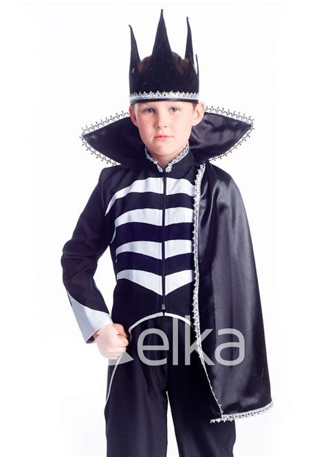 Детский костюм Кощея Бессмертного, 100476, размеры 7-8 лет, 9-10 лет ...