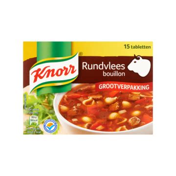 Knorr Bouillonblokje Bouillon Rundvlees 8 Stuks Bestellen Koken