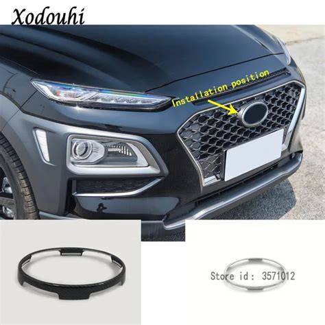 For Hyundai Kona Encino Kauai 2017 2018 2019 Car Sticker Trim Front