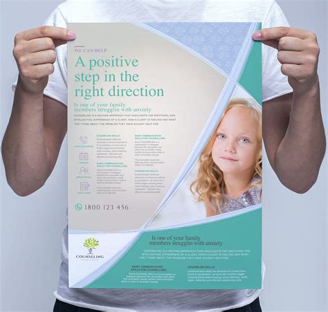 Counselling Service Poster Template In Psd Ai And Vector Brandpacks