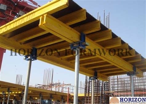 Flexible Slab Decking System M Height Timber Beam H Movable By Trolley