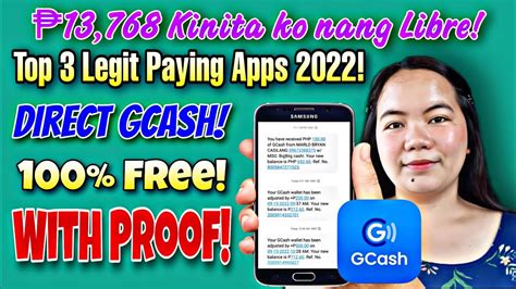 13 768 Kinita Ko Sa Mga App Na Ito Nang Libre Top 3 Legit Paying