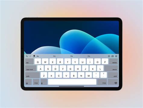 iOS Keyboard (iPhone & iPad) Figma Community Template