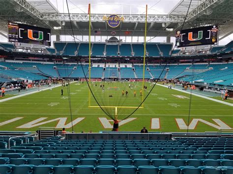 Hard Rock Stadium Section 132 Miami Dolphins