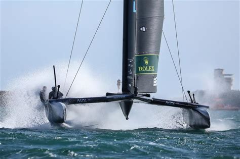 New Zealand Sailgp Team Co Helmed By Peter Burling And Blair Tuke In