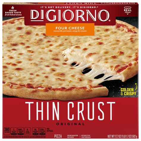 Save On Digiorno Original Thin Crust Four Cheese Pizza Order Online