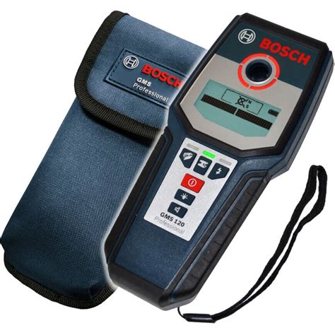 Детектор металла, проводки, дерева Bosch GMS 120 Professional - НСК Прокат