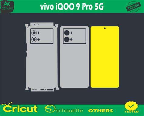 Vivo Iqoo Pro G Skin Vector Template