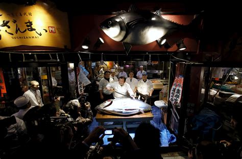 Japanese Sushi Chain Spends $117,000 on a Giant Tuna - Newsweek