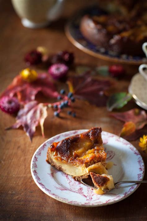 Gâteau renversé aux pommes et à la vergeoise