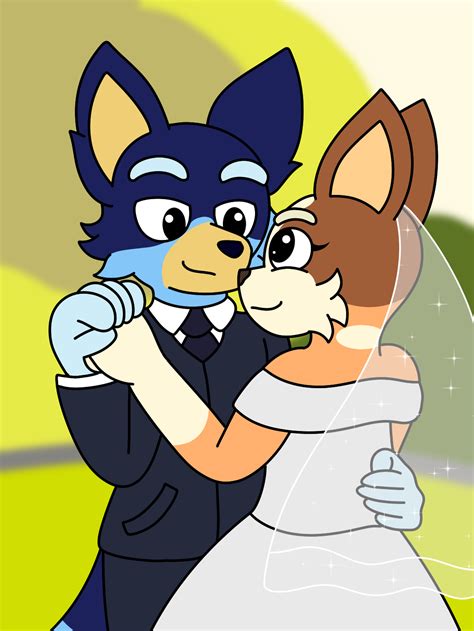 Bandit and Chilli wedding by Dorito-Queen-Celeste on DeviantArt