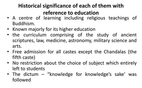 Ancient Educational Institutions Takshashila Nalanda And Valabhi