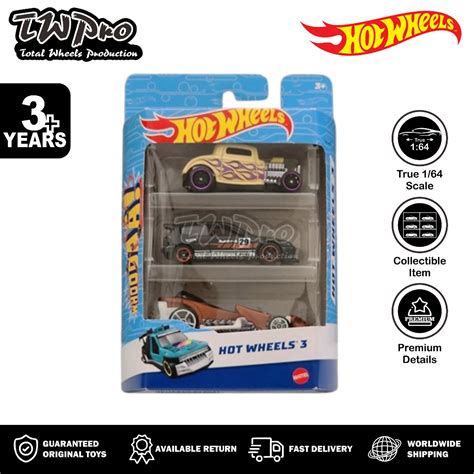 Jual Hot Wheels Honda Civic EG Custom Hitam Black Gift Pack 3 Matte Hitam TWPro Total