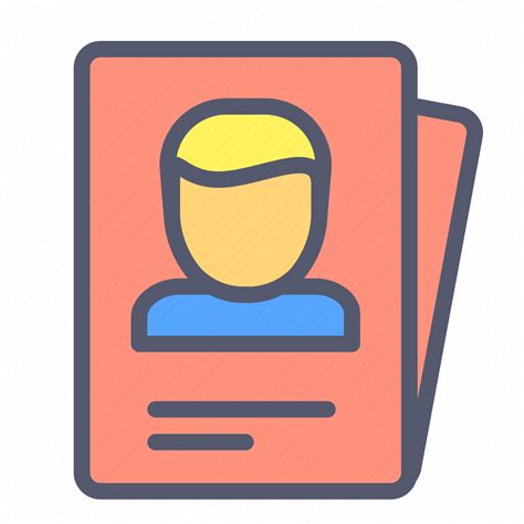 Docs Id Identity Passport Icon Download On Iconfinder