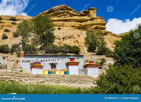 Century Old Gumba and Gompas Monastery Around Chhoser Village in Upper ...