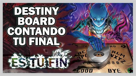 YUGIOH Destiny Board DECK 2021 1234 YouTube