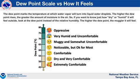 Dew Point Statistics