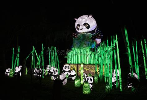 Asian Lantern Festival at Central Florida Zoo in Sanford Editorial ...