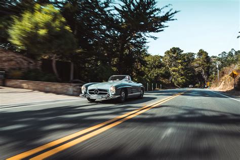 Faszination Mercedes Sl Beim Pebble Beach Concours Delegance Jesmb