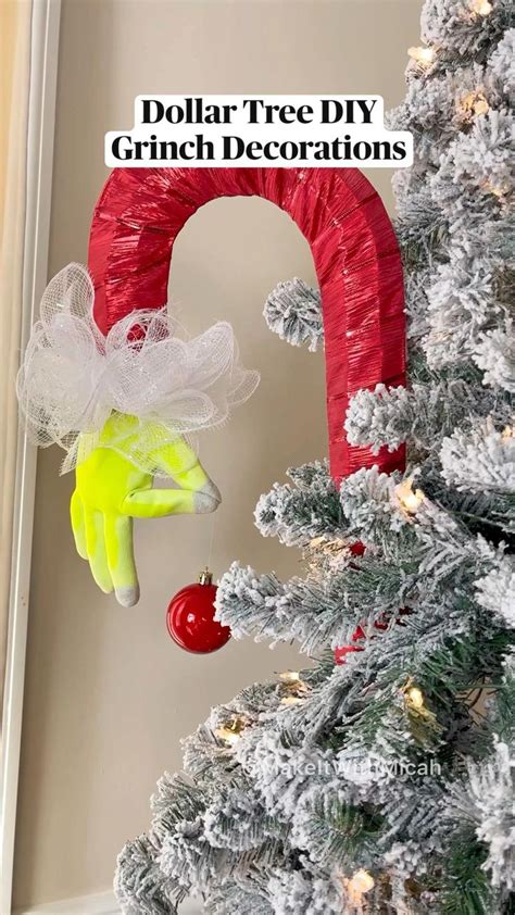 Dollar Tree Diy Grinch Decorations Christmas Diy Christmas Crafts