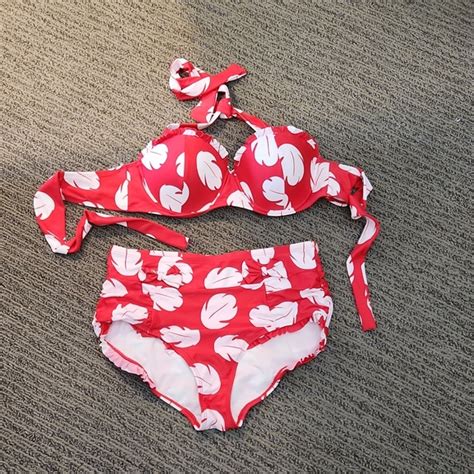 Hot Topic Swim Disney Lilo And Stitch Bikini Size Medium Poshmark