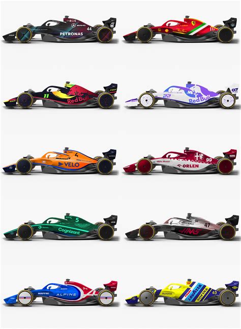 2022 spec concepts for every team : r/formula1