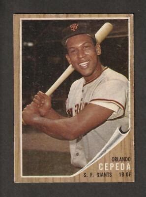 Topps Orlando Cepeda Hof San Francisco Giants Ex Ebay