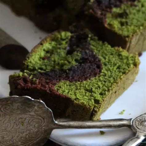 Cake Marbr Au Chocolat Et Th Matcha