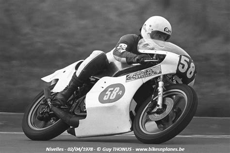 Wxat Gp500 On Twitter Guy Dewaele Yamaha TZ350 Nivelles 1978