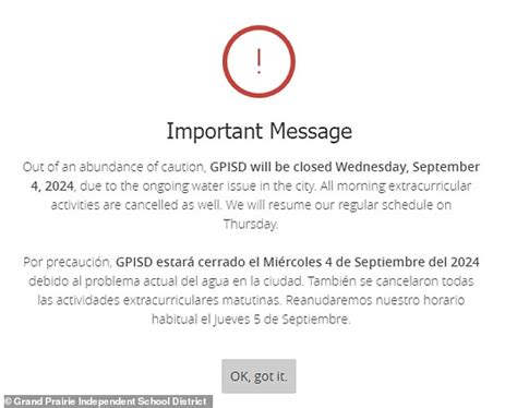 Schools in Grand Prairie forced to shut after foaming agent is found in