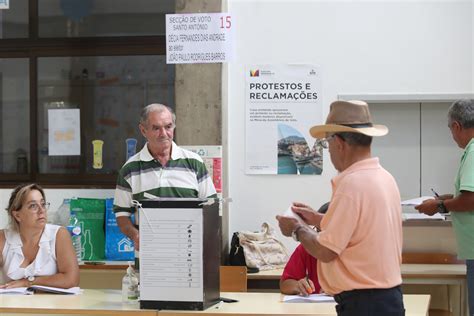 Visão Afluência às urnas na Madeira de 39 9 até às 16 00