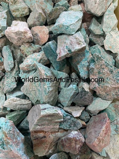 Turquoise Rough Stones 1lb