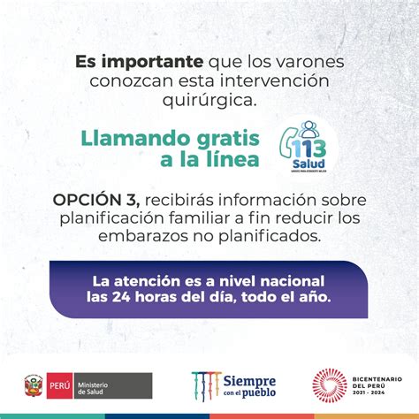 Ministerio de Salud on Twitter En el Día Mundial de la Vasectomía