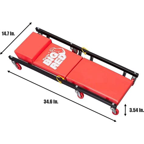 Big Red T Ton Trolley Floor Jack With Ton Jack Stands And Shop