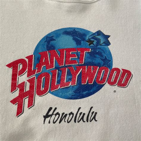 Vintage PLANET HOLLYWOOD HONOLULU Sweatshirt crew nec… - Gem