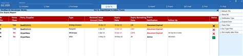 Document Expiry Management Tally TDL GYANAMRIT TALLY TDL STORE