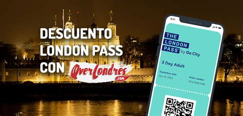 5 de Descuento para London Pass El pase turístico de Londres