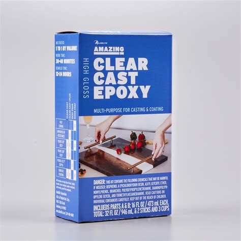 Alumilite Amazing Clear Cast Epoxy Resin 32oz Walmart