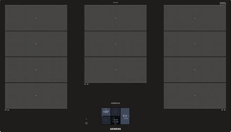 Siemens Studioline Induktionskochfeld 90 cm flächenbündiges Design