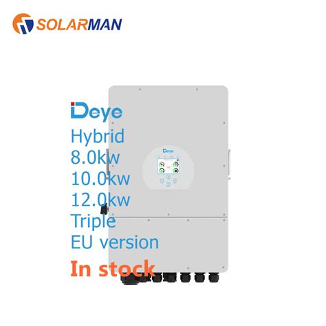 Deye On Grid And Off Grid Inverter Sun 8kw 10kw 12kw Sg04lp3 EU