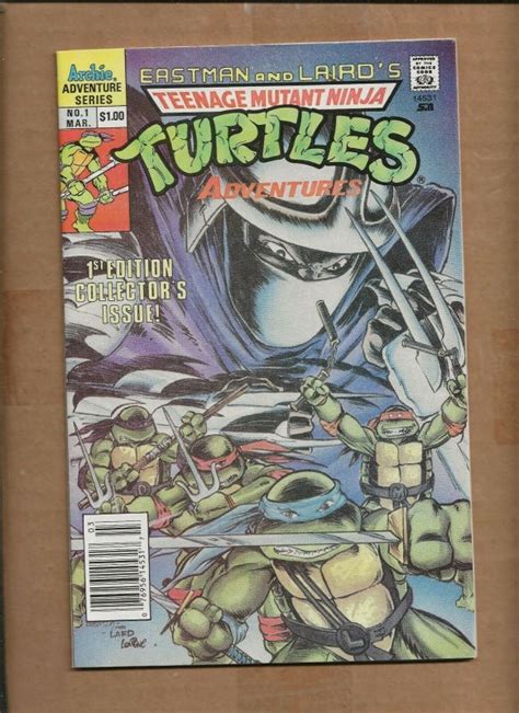 Teenage Mutant Ninja Turtles Adventures 1 Newsstand Upc Code Archie